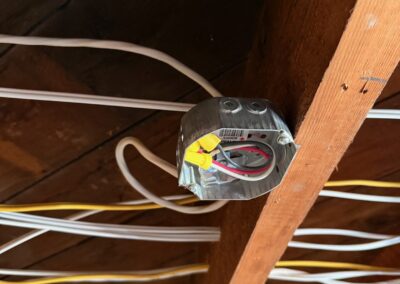 our project in Victoria, rewiring the whole house without open the walls