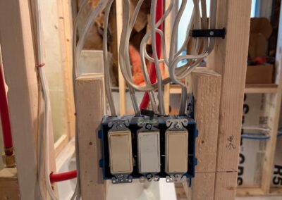 our project in Victoria, rewiring the whole house without open the walls