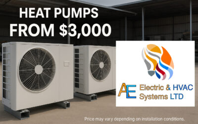 Heat Pumps from $3,000 – Supply & Install in Victoria BC LIMITED OFFER