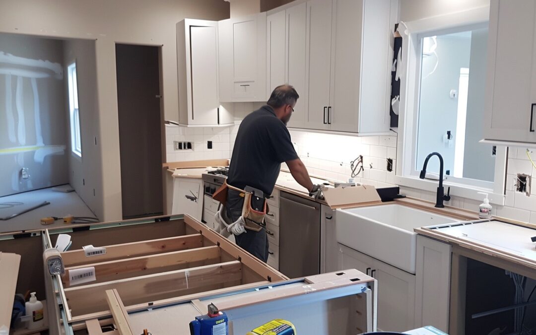 Electrician planning electrical upgrades during a home renovation in Victoria BC