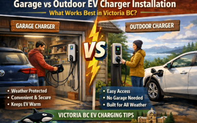 Garage vs Outdoor EV Charger Installation: What Works Best in Victoria BC?